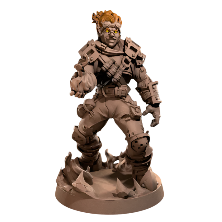 Acero & Arcana: Artífice del Fuego Genasi