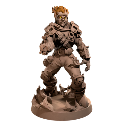 Acero & Arcana: Artífice del Fuego Genasi