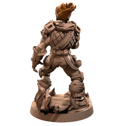 Acero & Arcana: Artífice del Fuego Genasi