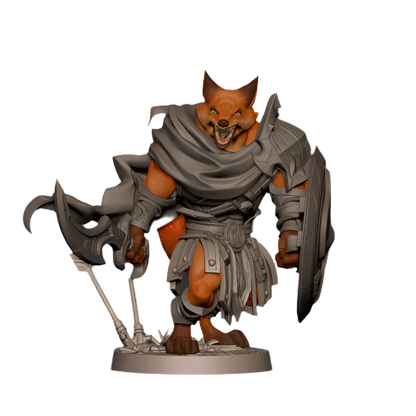 Acero & Arcana: Foxfolk Guerrero