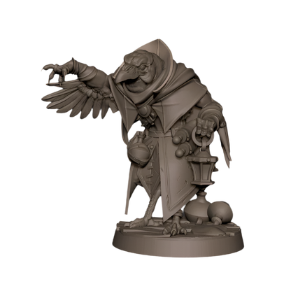 Acero & Arcana: Jen, el Kenku Alquimista