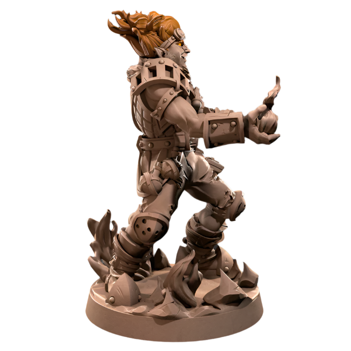 Acero & Arcana: Artífice del Fuego Genasi