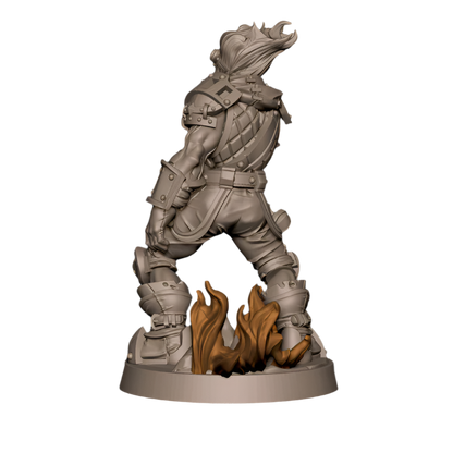 Acero & Arcana: Artífice del Fuego Genasi