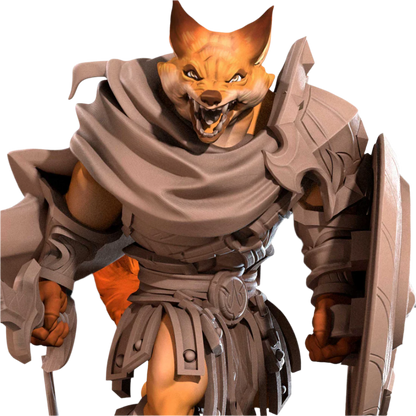 Acero & Arcana: Foxfolk Guerrero