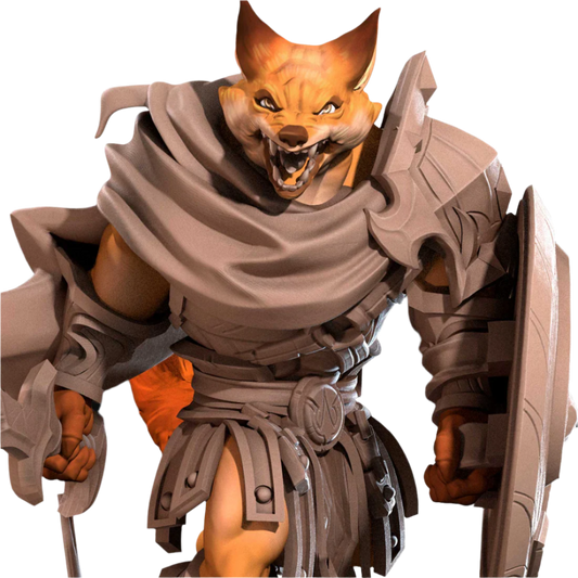 Acero & Arcana: Foxfolk Guerrero