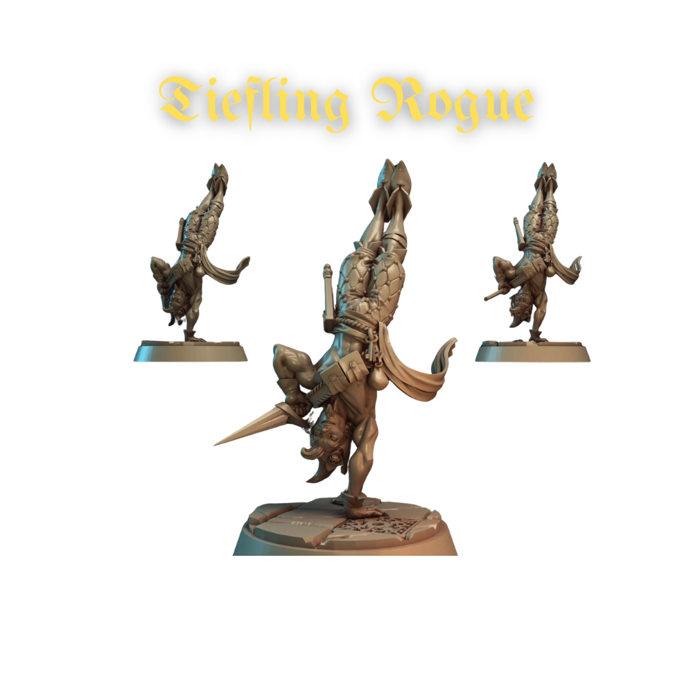 Acero & Arcana: Tiefling Rogue