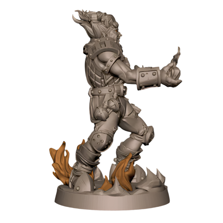 Acero & Arcana: Artífice del Fuego Genasi