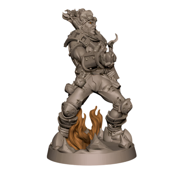 Acero & Arcana: Artífice del Fuego Genasi