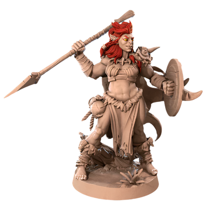 Acero & Arcana: Kisha, la Semiorca Amazona