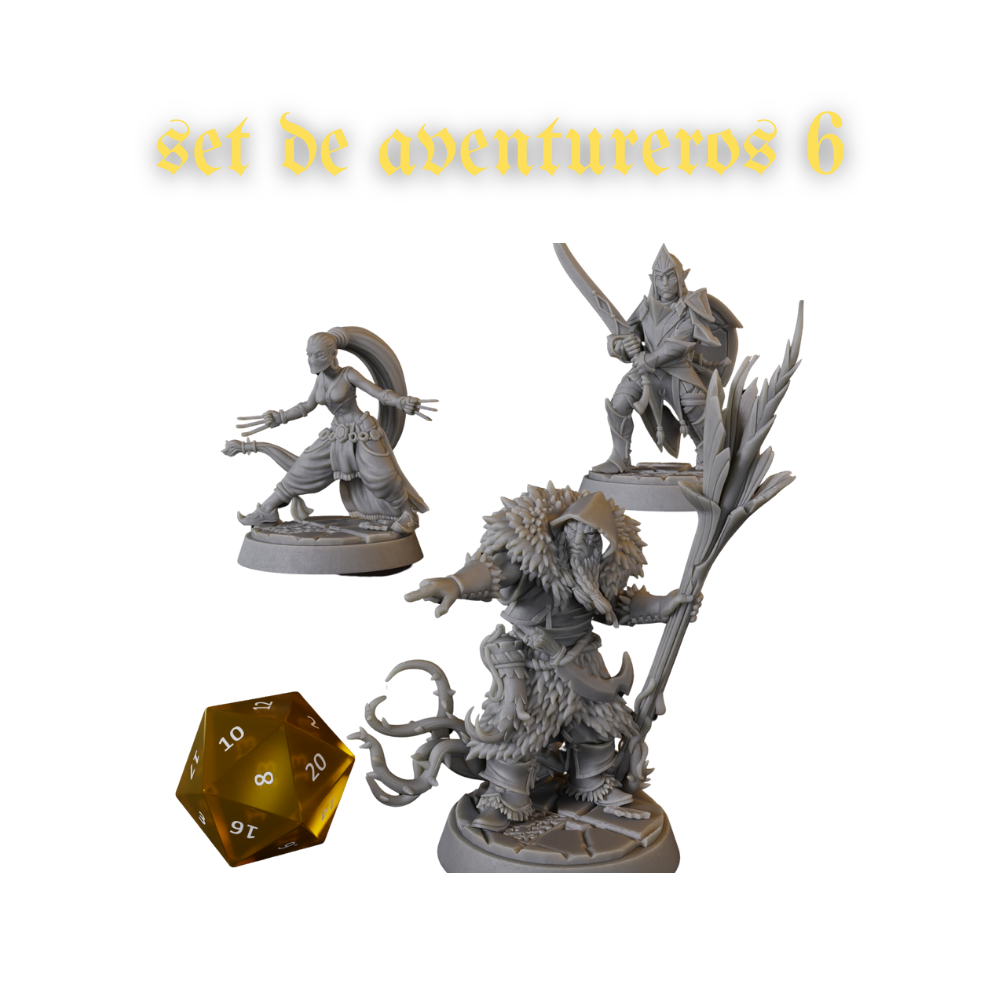 Acero & Arcana: Set de aventureros 6