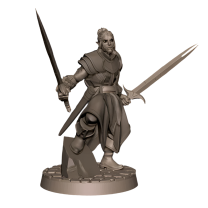 Acero & Arcana: Drow Maestro de Armas