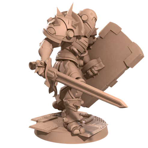 Acero & Arcana: Warforged Guerrero