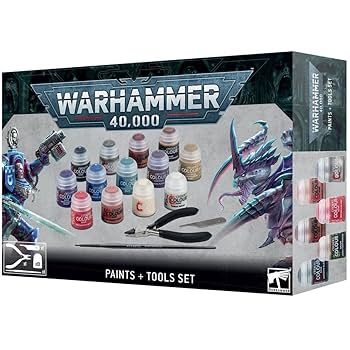 Warhammer 40k Paint and Tool Set