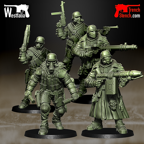 Red Brigade: Infantry Troops