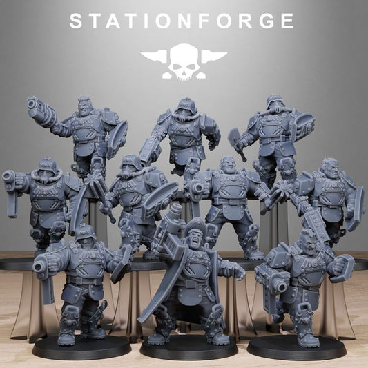 GrimGuard Armored Mutants