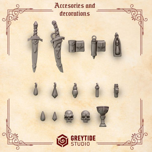 Crimson Lords: Accesories and decorations