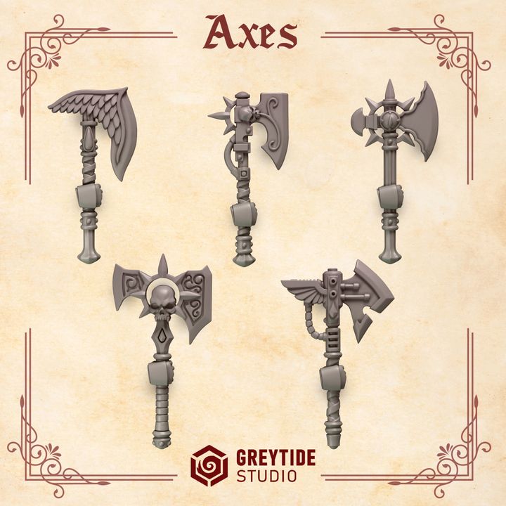 Crimson Lords: Axes