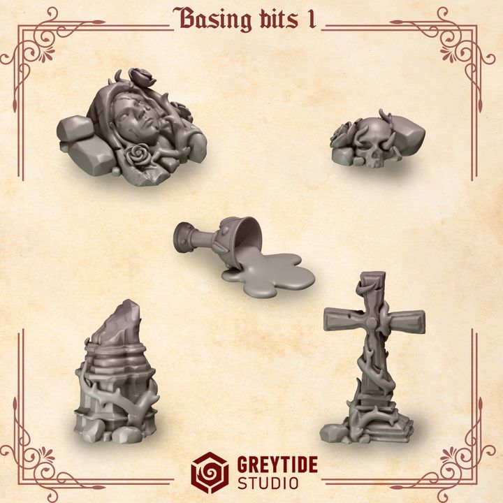 Crimson Lords: Basing Bits 1