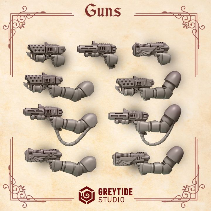 Crimson Lords: Guns