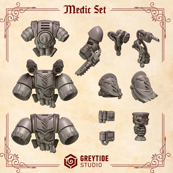 Crimson Lords: Medic Set