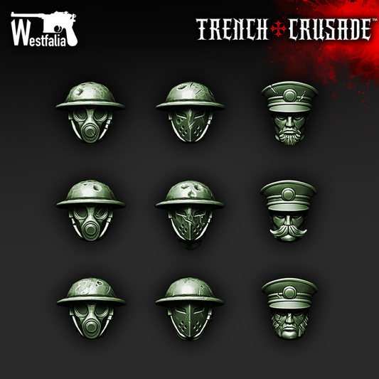 Red Brigade: English Heads