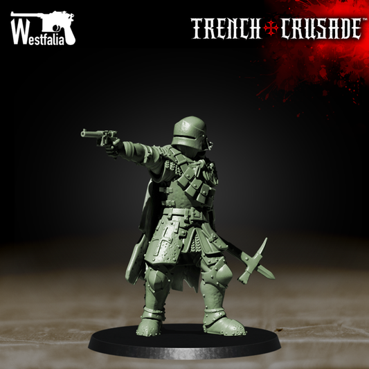 Red Brigade: Lieutenant (Closed Visor)