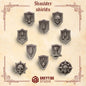 Crimson Lords: Shoulder Shields