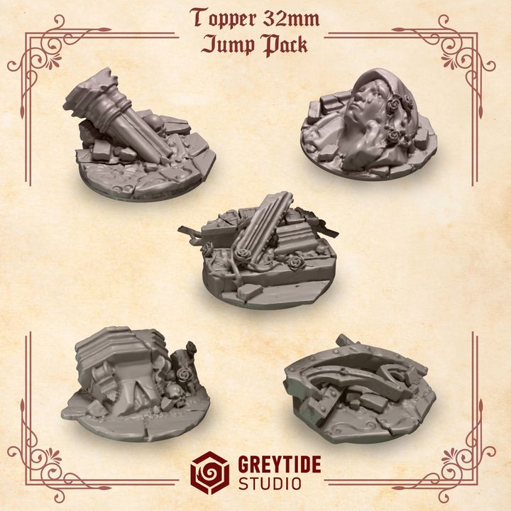 Crimson Lords: Topper 32mm Jump Pack
