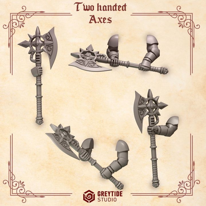 Crimson Lords: Two Handed Axes