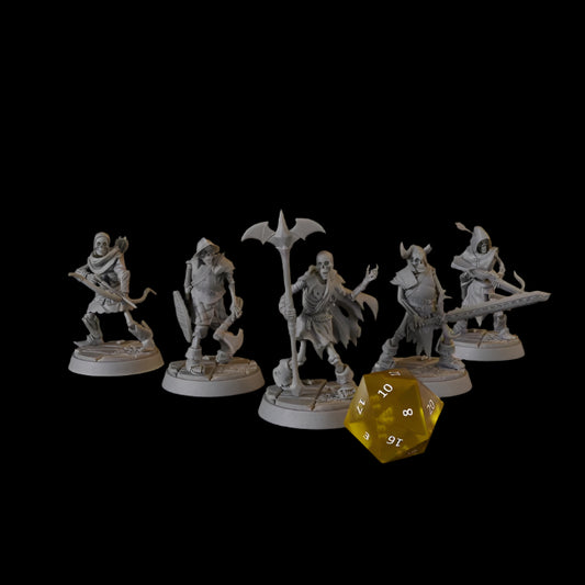 Monstruos & Mal: Set de Esqueletos