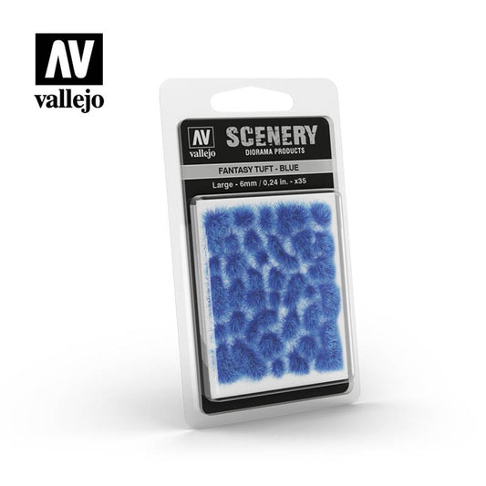 Vallejo Scenery Fantasy Tuft - Blue (Large 6mm)