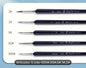 Set Básico de Pinceles para miniaturas