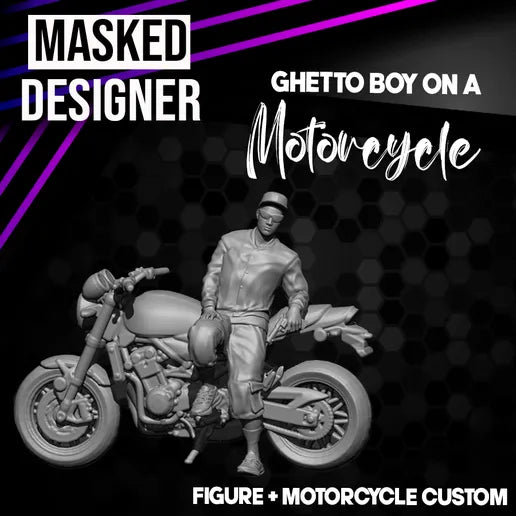 1:64: Boy Guetto + Motorcycle