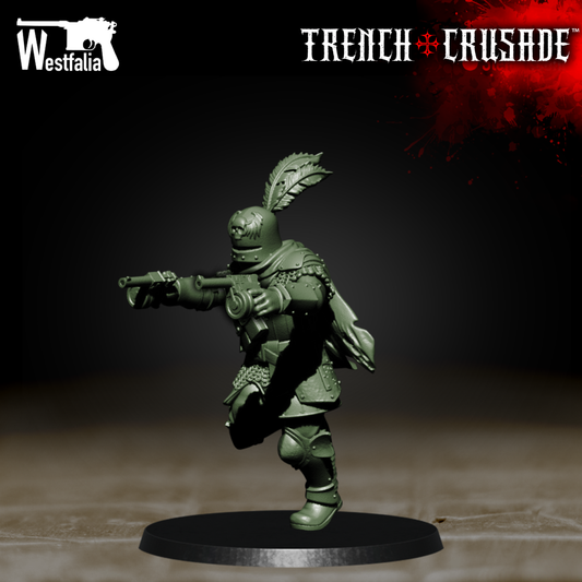 Red Brigade: Gunslinger Lieutenant with armour