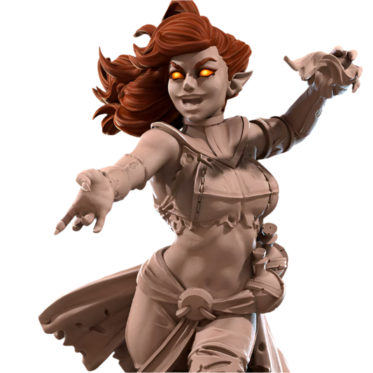 Acero & Arcana: Maga de Fuego Genasi