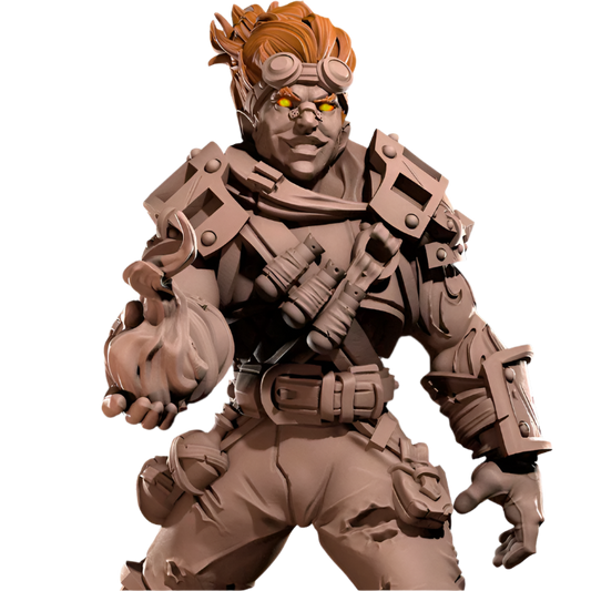 Acero & Arcana: Artífice del Fuego Genasi
