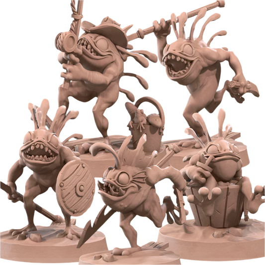 Monstruos & Mal: Murlocs Set de 5