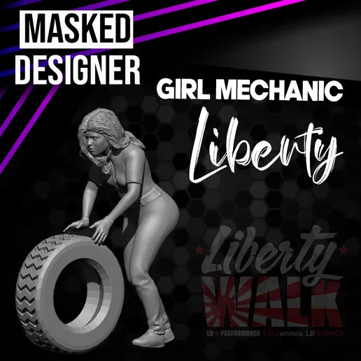 1:64: Girl Mechanic
