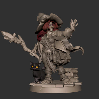 Acero & Arcana: Halfling Brujo