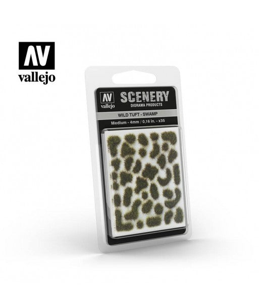 Vallejo Scenery Tuft - Swamp (Medium 4mm)